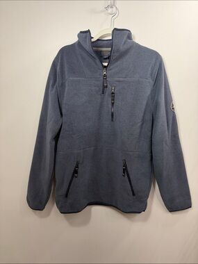 Pendleton Men’s 1/4 zip fleece jacket size medium.NWT.Blue